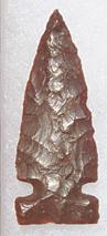Plains Side Notched Projectile Point